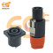NL4FC 4 Pole Speakon Male Cable Connector with Cable Female Connector (Orange)